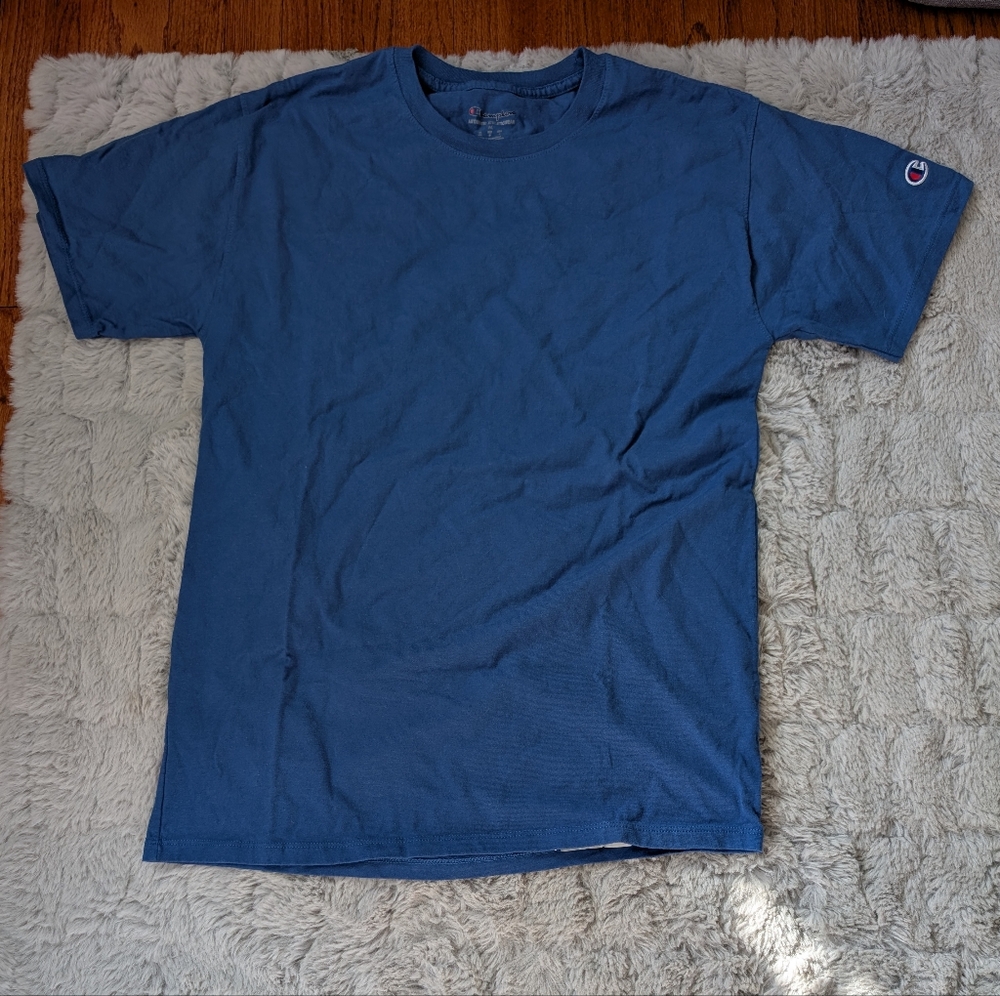 Champion T Shirt Blue Women's Size Medium